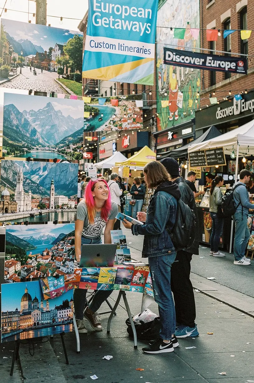 Boutique travel agency planning unique European experiences